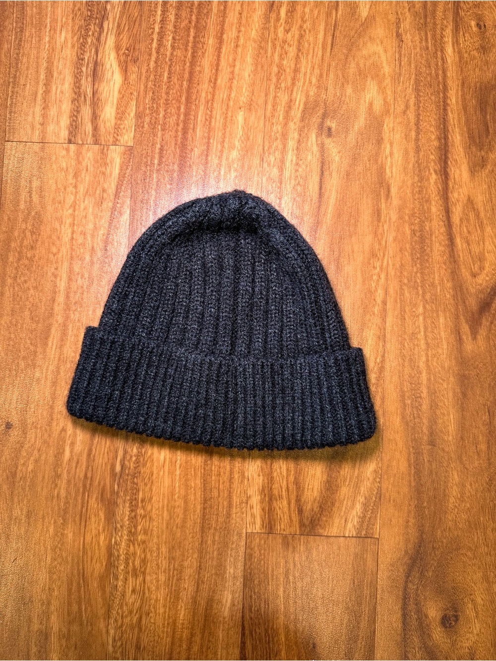 UNIQLO HEATTECH Knit Beanie One Size Charcoal Mens Winter Cap